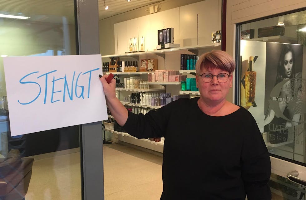 Det kom brått på, men fra klokken 18 er alle frisørsalonger i landet stengt. Foto: Alf-Einar Kvalavåg