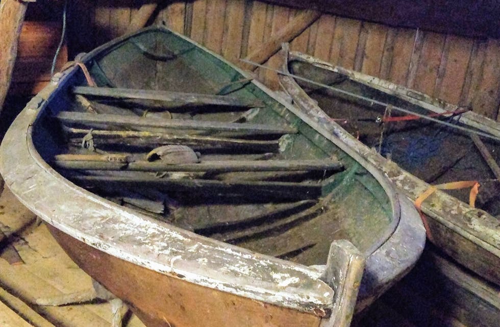 Båten det skal lagast kopi av er ein seksring som har høyrt til staden Varaleite, som ligg på vestsida av Leirangerpollen.
Foto: Privat