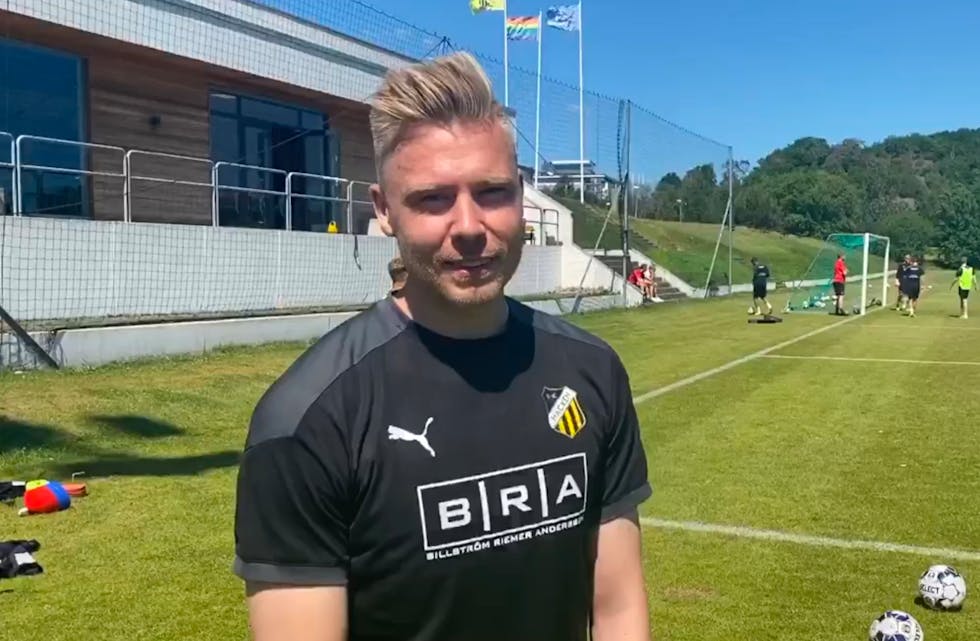 Alexander Søderlund er snart klar for ein hektisk sesong med BK Häcken i Göteborg.
Foto: BK Häcken