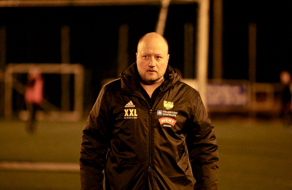 Skjold-trener John Hettervik. Foto: Alf-Einar Kvalavåg
