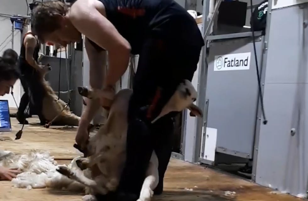 Ørjan Østebøvik i aksjon i helgen.