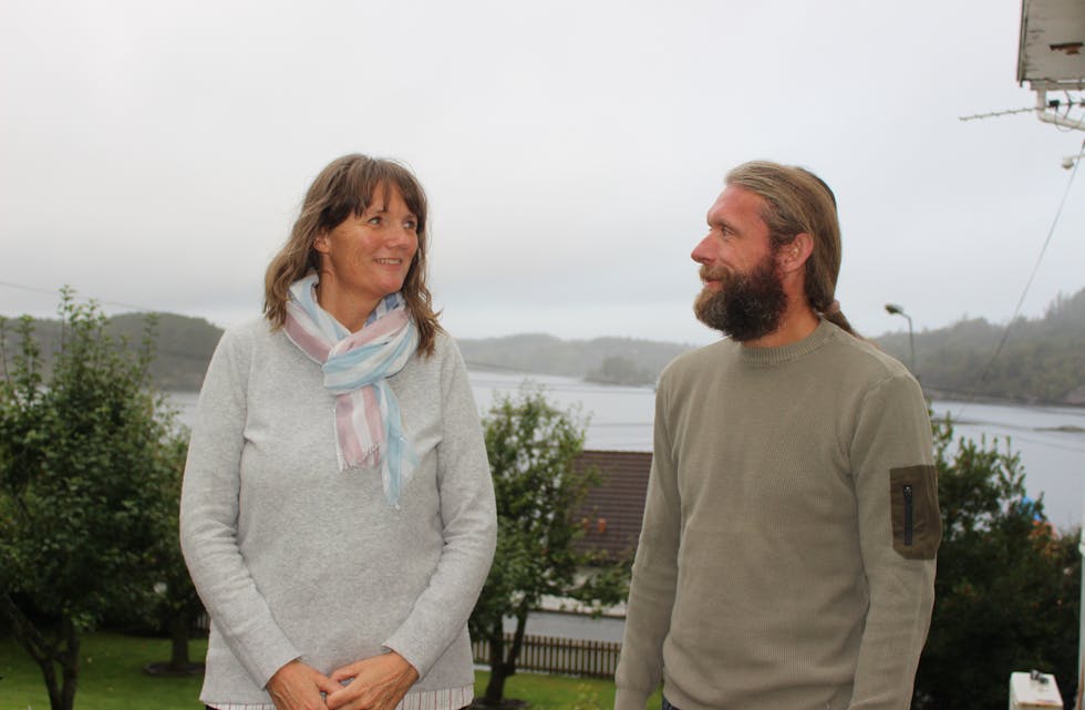 Ingrid Yndestad og Andrè Schilling har funnet drømmestedet i Tysværvåg.
Foto: Marit Tvedt