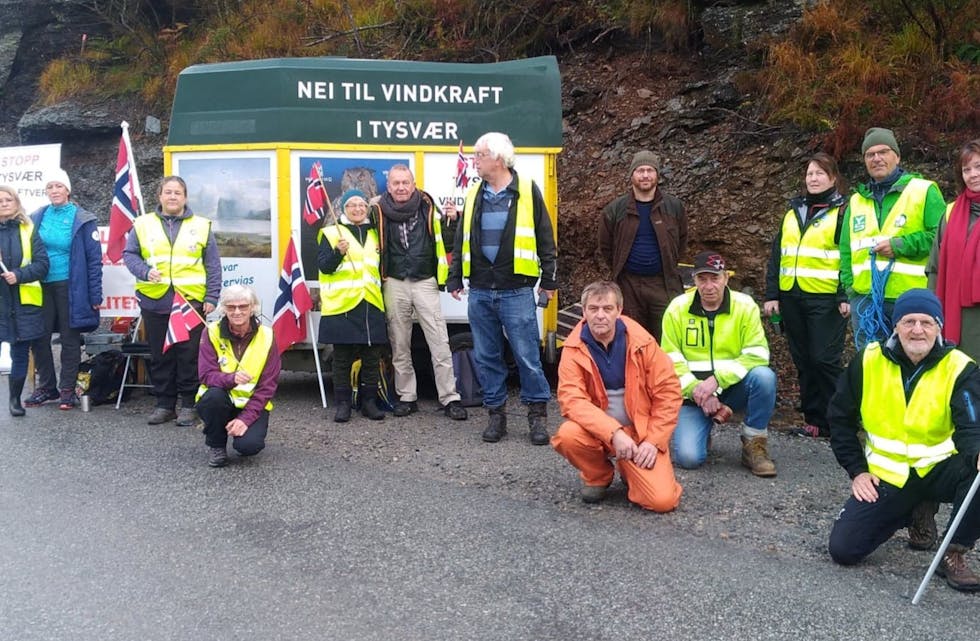 Hersdalsgjengen på plass. Foto: Synnøve Bredal Bjelland