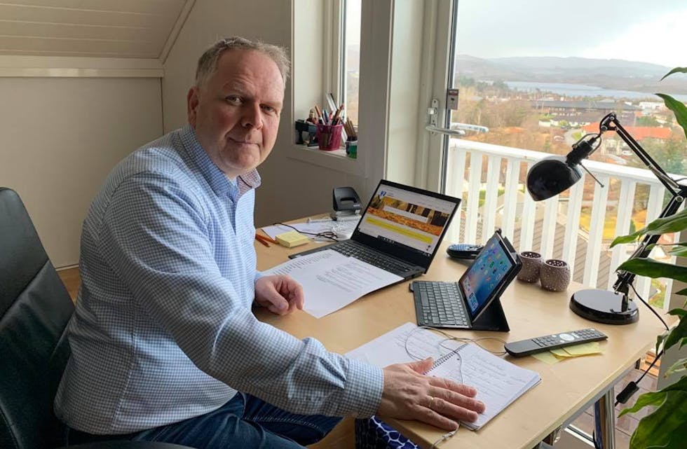 Sigmund Lier er i karantene. Arkivfoto: Tysvær Bygdeblad/privat