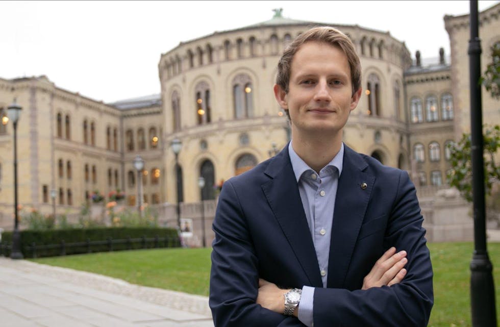 Aleksander Stokkebø (H). Foto: Cecilie Jensen