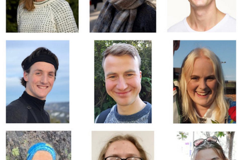 Elise Frønsdal Øien (t.h. i midtrekka) og Johannes Teistedal Vikre (t.v. i midtrekka) er begge godt kjent i ungdomsarbeid i Tysvær