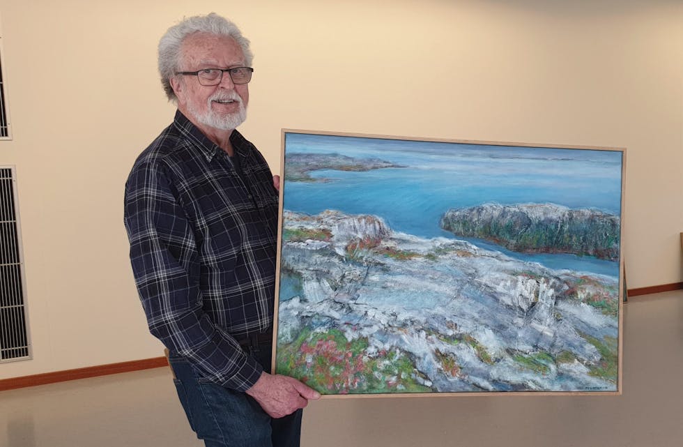 Olav Nygaard skulle hatt sin siste utstilling denne helgen. det blir det ikke noe av. Foto: Erlend Bjelland