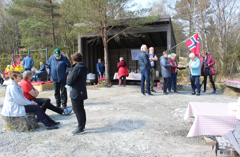 Mange var møtt fram for å feire LHLs første 30 år som støtteforening i Tysvær og Bokn. Foto: Marit Tvedt