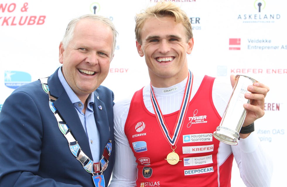 Sigmund Lier og Lars Magne Ullvang. Foto: Alf-Einar Kvalavåg