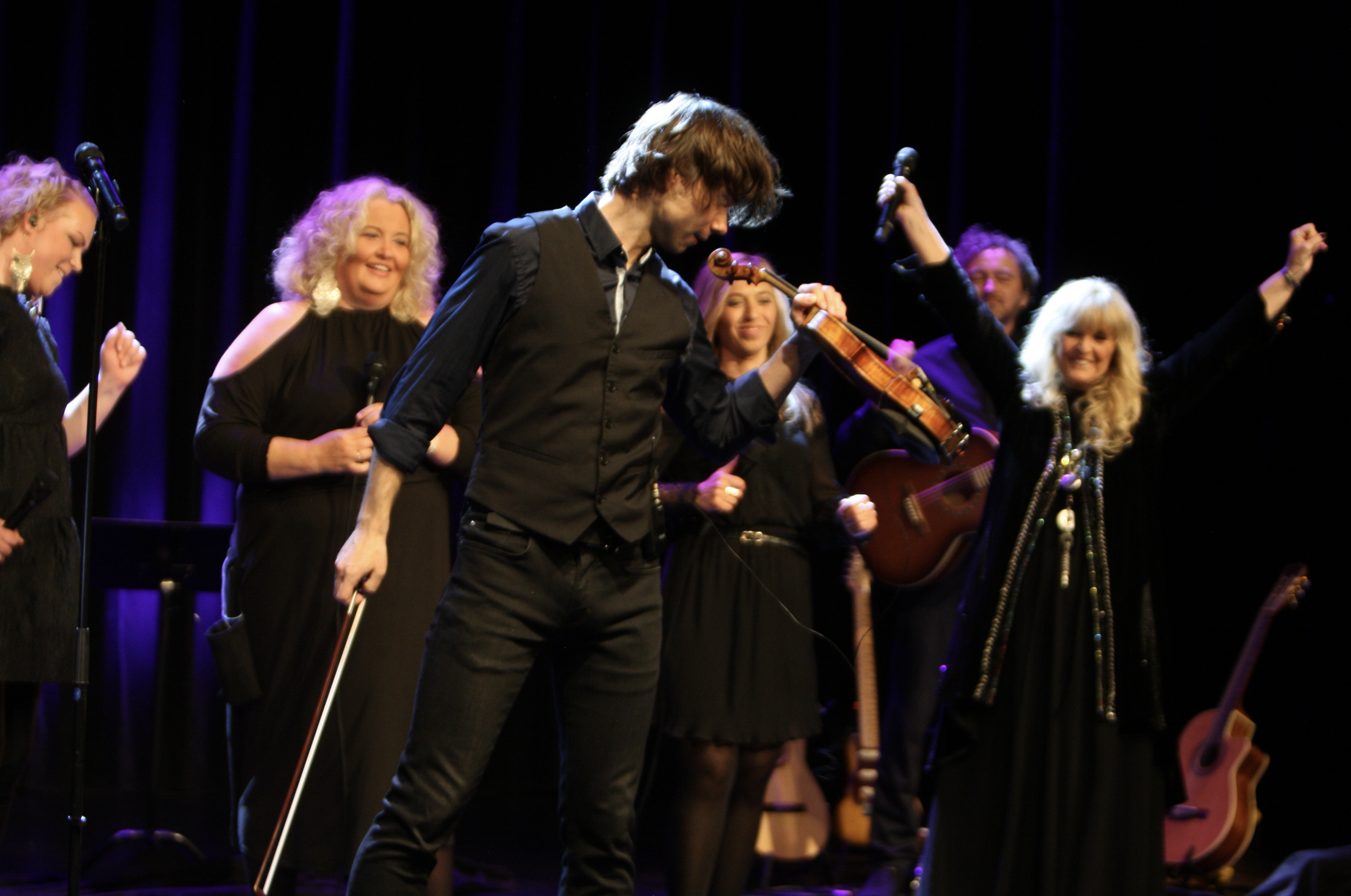 Hanne Krogh og Alexander Rybak, Tysværtunet 17. mai 2021.