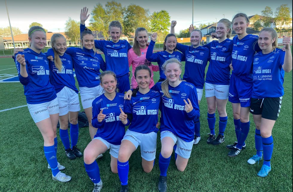 Falkeid J 17 er med i Grannarligaen. Foto: Asbjørn Bakken