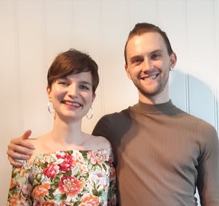 Håkon A. Liknes og Anna Amalie Kjelstad