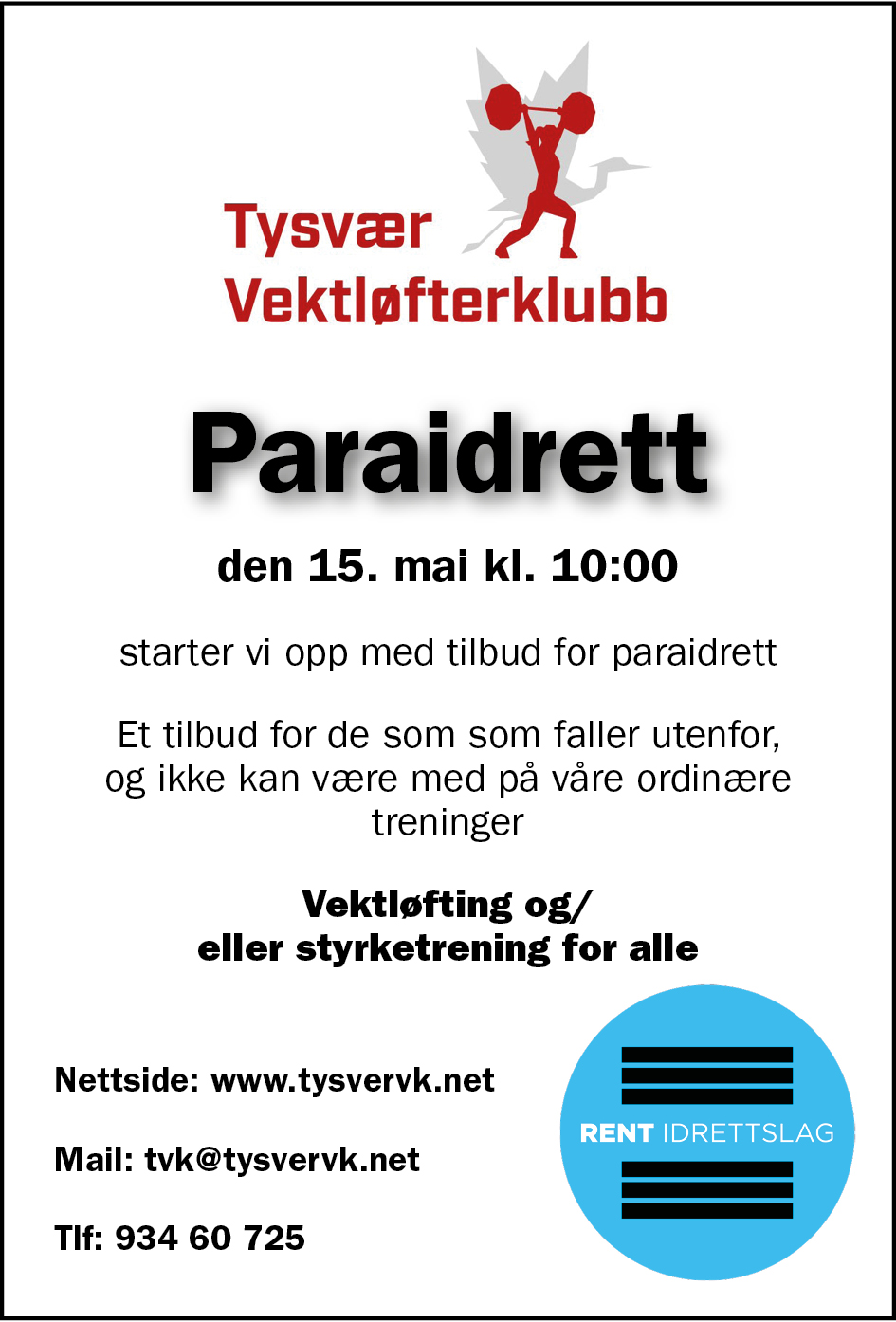 tysværvekt