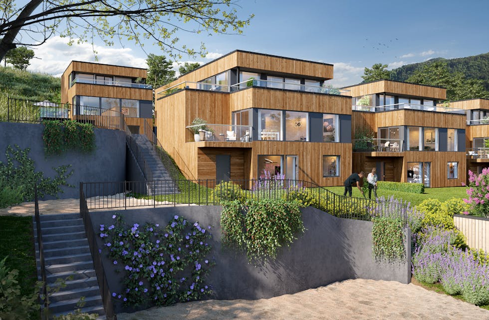 Odd Hansen prosjekt ser fram til å starte opp i «Frukthagen» i Aksdal.
Ill: Brekke, Helgeland, Brekke