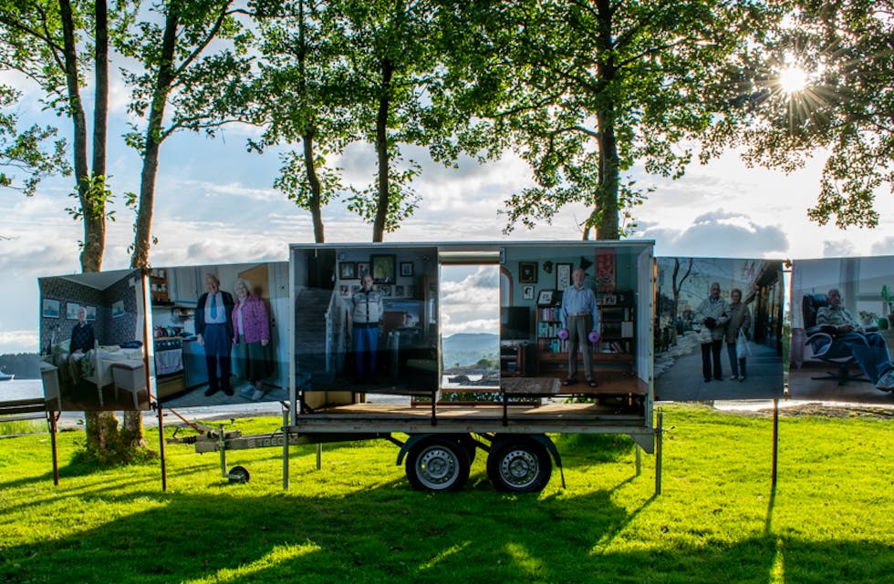 «Krigsseilere // en vandreutstilling» kan opplevast på Leirå mellom 13. og 18. august.