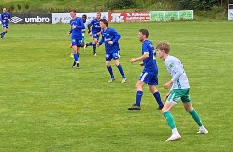 Falkeid a-lag sin første tellende kamp på utrolige 665 dager endte med 2-8 mot Kopervik. Foto: Rolf Magne Bakken