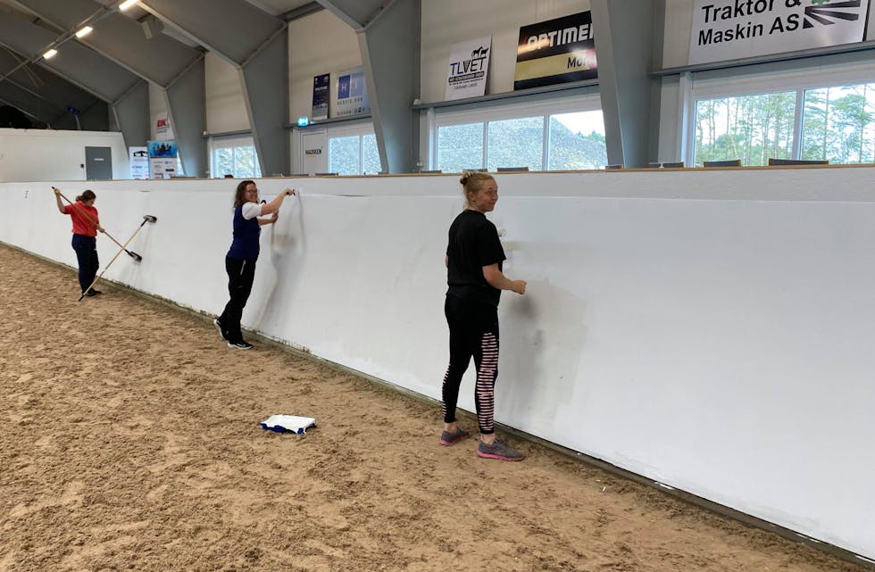 Mange er i sving for å gjere alt klart til dei store stemna som står for dør denne hausten.
Foto: Privat