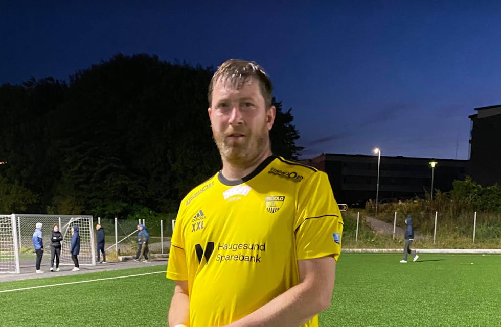 Christian Askeland gjorde comeback for Skjold. Foto: John Inge Ulvøy