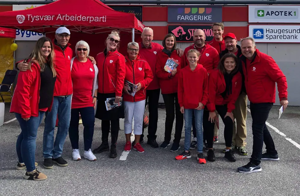 Denne gjengen jobbet hardt for at det ble en stemme mer til Ap enn Høyre i Førre.