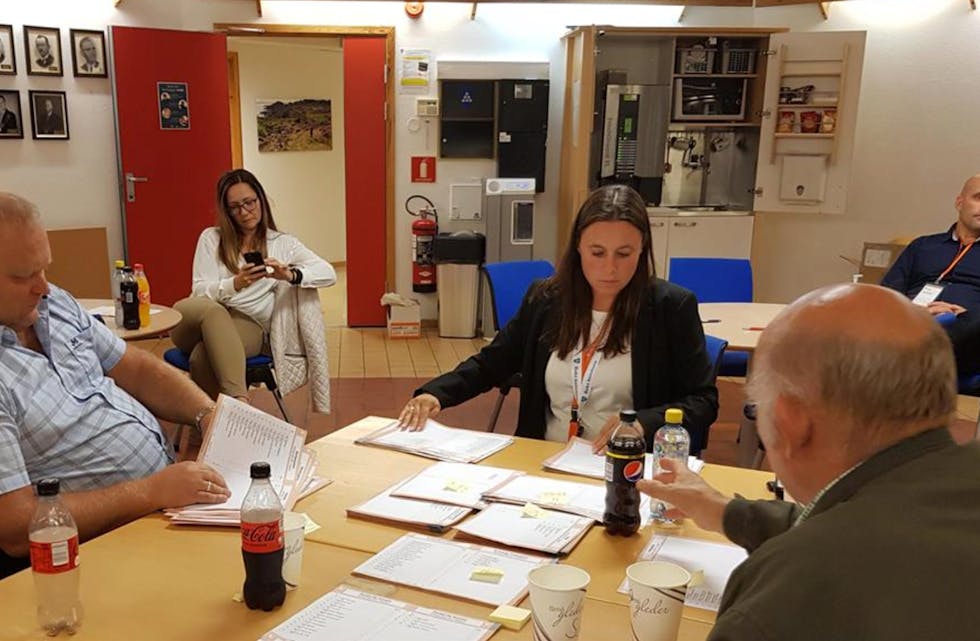 Frå opptellinga på Boknatun. | Fotograf: Jardar Havikbotn