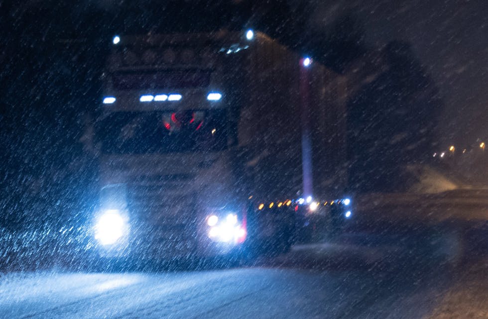 Det er meldt om mye vind og nedbør. Foto: Statens Vegvesen