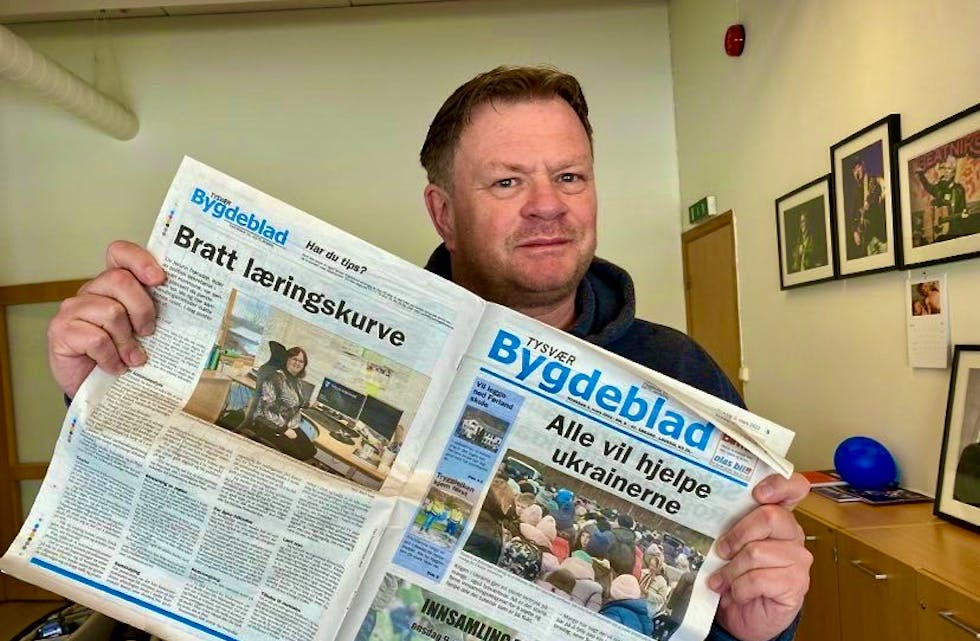 Redaktør Alf-Einar Kvalavåg beklager for tekniske problemer mandag formiddag. Arkivfoto: Ingvild Myklebust