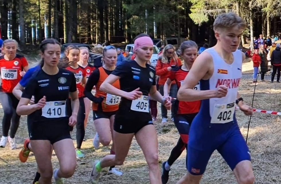 Tysvær-jenter i HIL-drakt dominerte i terreng-KM.