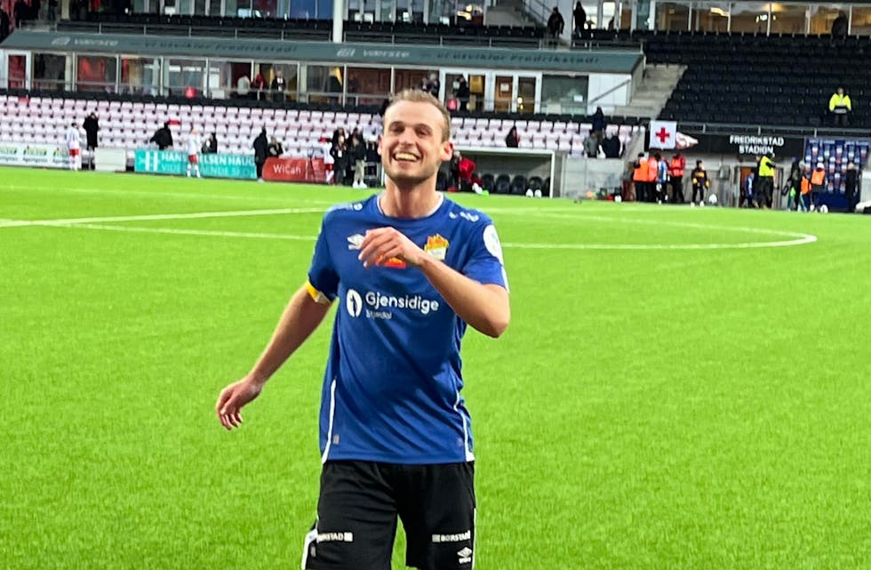 Sjur Lothe spilte hele kampen for Stjørdals Blink sentralt på midtbanen. Foto: Marit Lothe