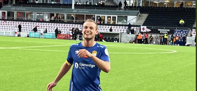 Sjur Lothe spilte hele kampen for Stjørdals Blink sentralt på midtbanen. Foto: Marit Lothe
