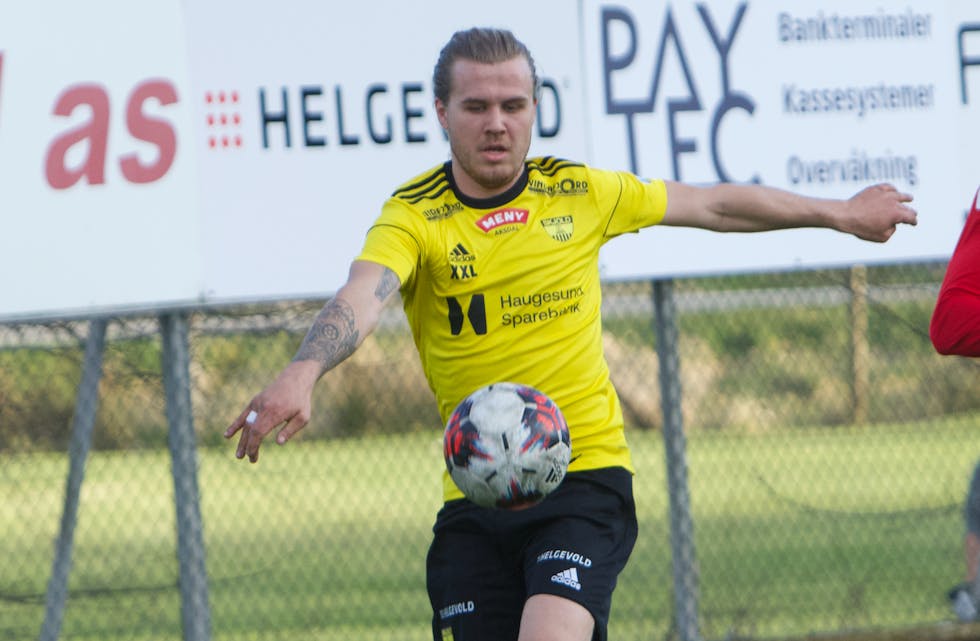 Tollak Emil Gismarvik scoret, men det ble et trøstemål i 1-3-tapet for Klepp. Arkivfoto: Alf_Einar Kvalavåg