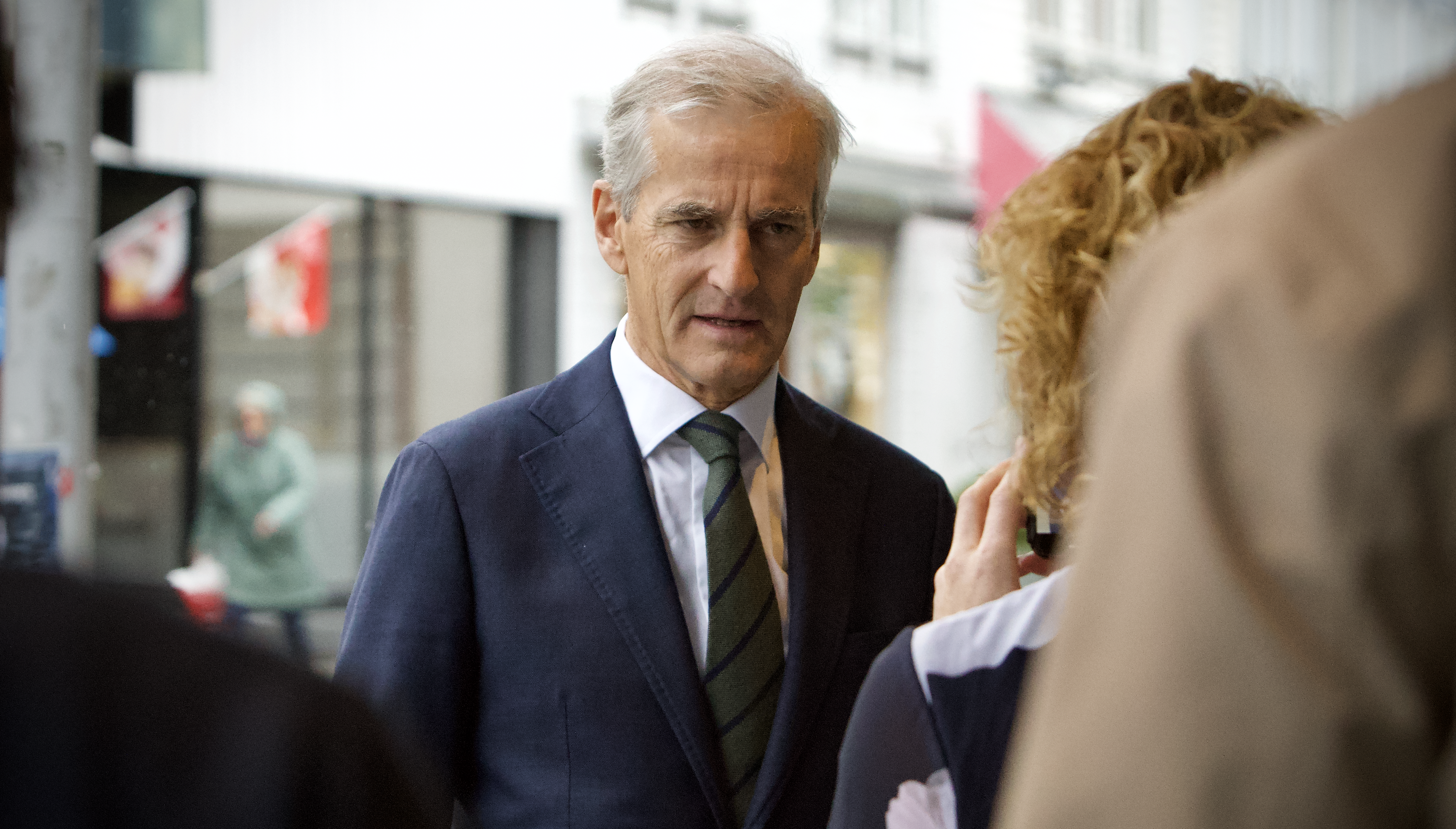 Jonas Gahr Støre kunne fortelle om god dialog og store planer for vindkraft til havs.