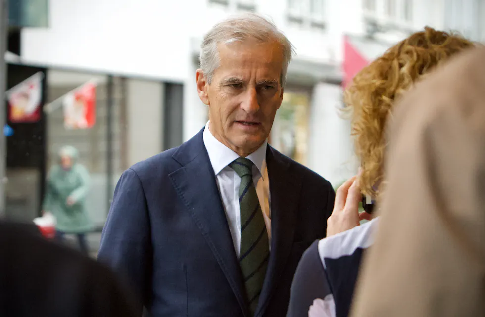 Jonas Gahr Støre kunne fortelle om god dialog og store planer for vindkraft til havs.