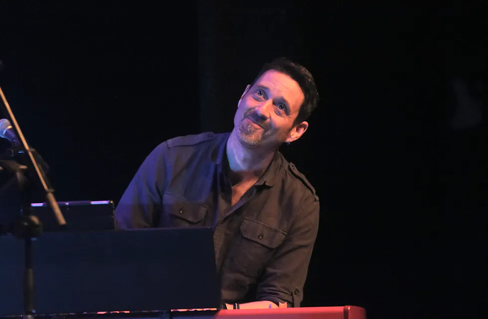 Musikar Lars Johannes Liknes rundar 50 år og gir bursdagsgåva i form av støttekonsert til Ukraina.
Foto:Ingvild Rørtveit Myklebust