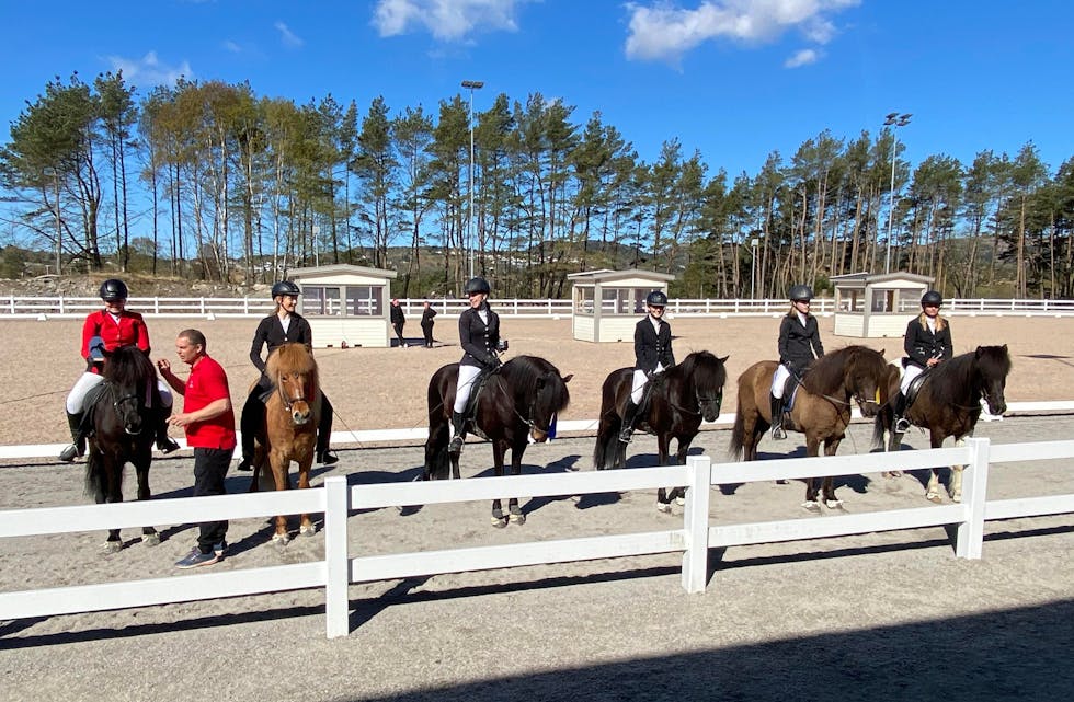 Stor aktivitet på årets idrettsanlegg, Haugaland Hestesport Arena,.