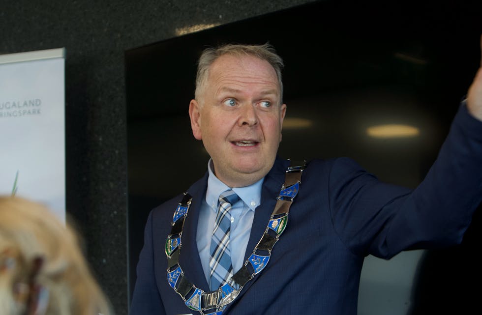 Sigmund Lier, ordførar Tysvær. Foto: Alf-Einar Kvalavåg