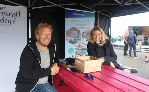 Henning Aarekol og Birgitte Velde samarbeider for å gjøre bærekraft mer forståelig.