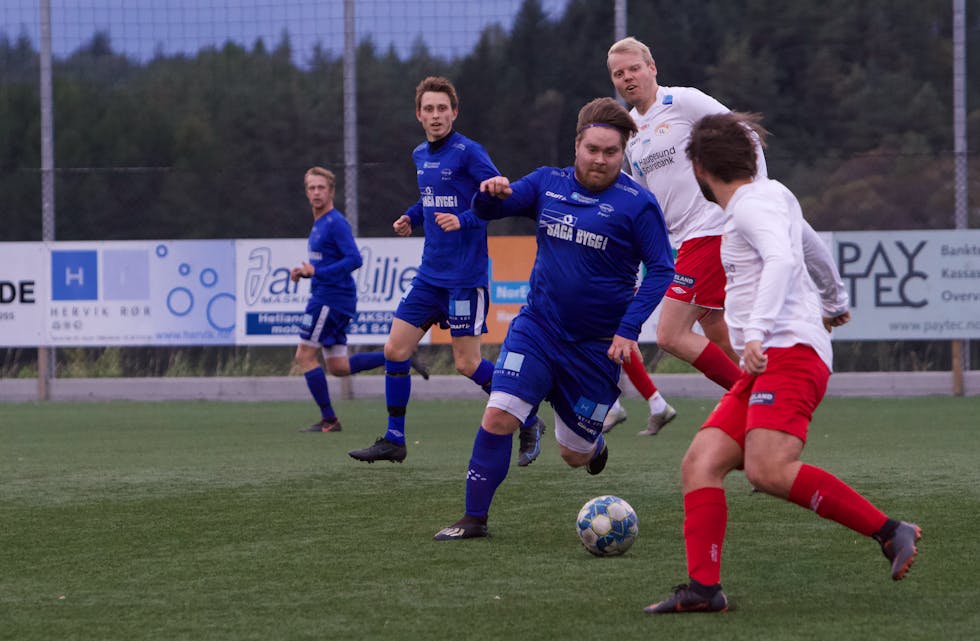 Johan Tysvær leverte en god kamp mot Stega 2.