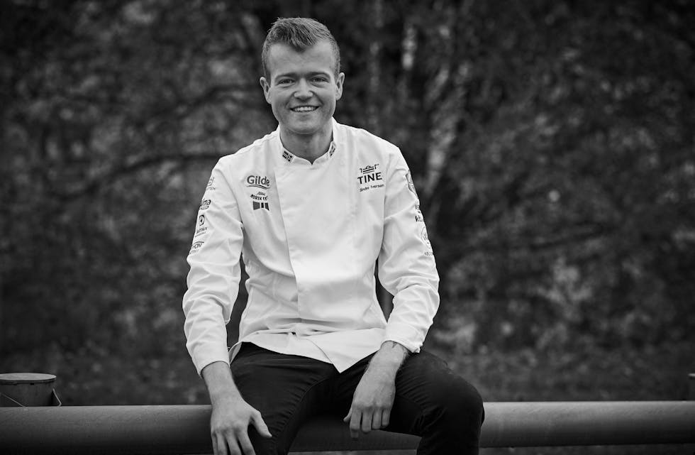 Sindre Iversen fra Førresfjorden har plass på Det Norske Kokkelandslaget.