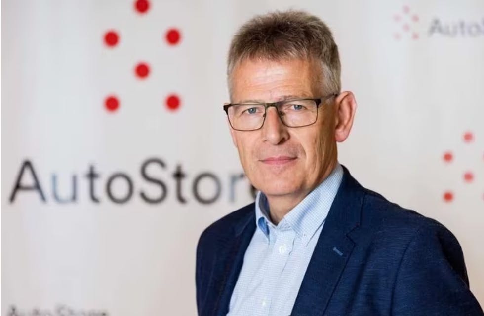 Karl Johan Lier går av som sjef for Autostore etter 14 år i selskapet. Foto: Autostore