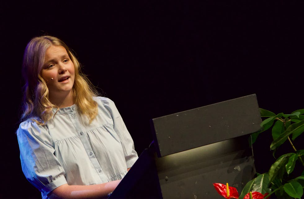 Emma Håland mener det er viktig å engasjere seg, og at det er noe hun alltid kommer til å gjøre. Foto: Alf-Einar Kvalavåg