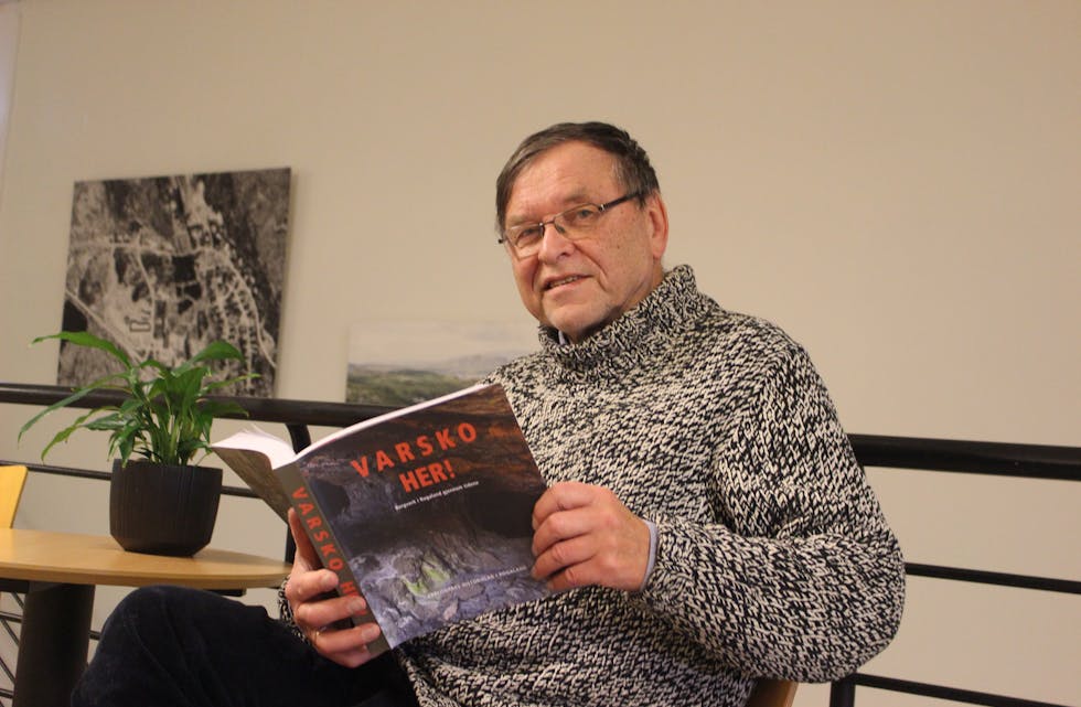 Birger Lindanger er medforfattar i boka Varsko her! som handlar om bergverksdrifta i Rogaland gjennom tidene. 