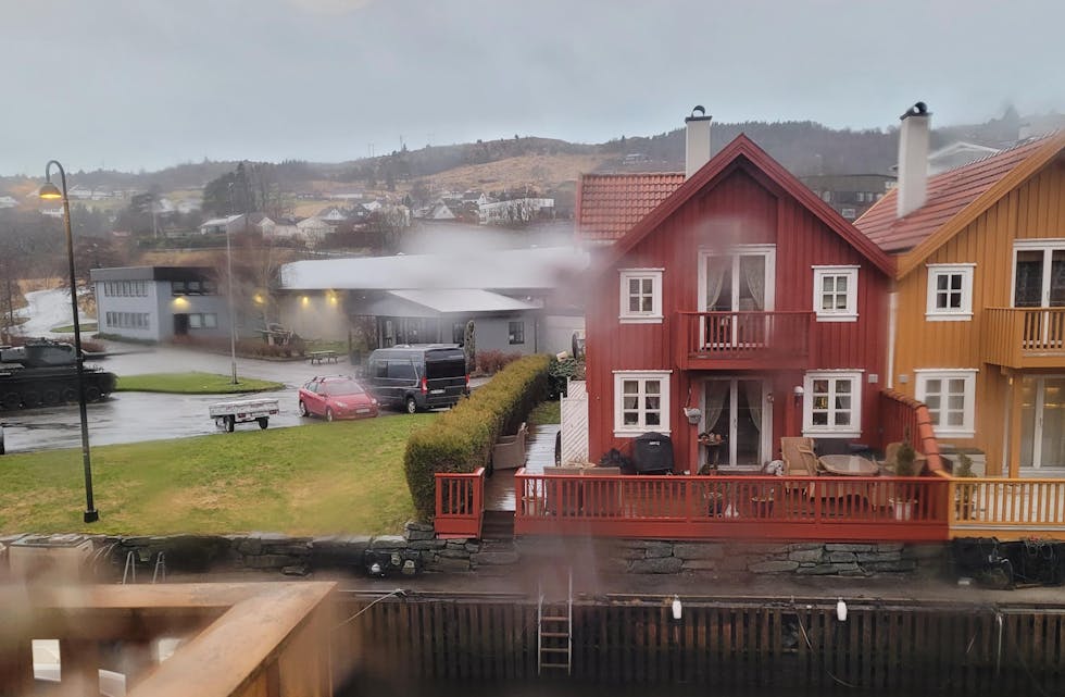 Det er i kveld sterke vindkast også i Førre. Foto: Alf-Einar Kvalavåg