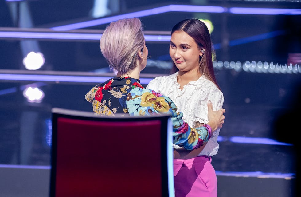 Jeanett Elise Naley og Ina Wroldsen 
The Voice - Duell
Foto: Jesper Malthus-Andersen / TV 2