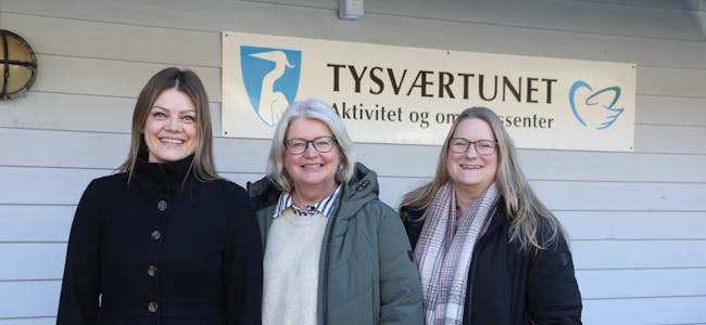 Gunnhild Brenno, Miriam Haukland og Olaug Kristin Eikeland Hindal arrangerer pårørendekurs for demenssykdom to ganger i året i Tysvær kommune.