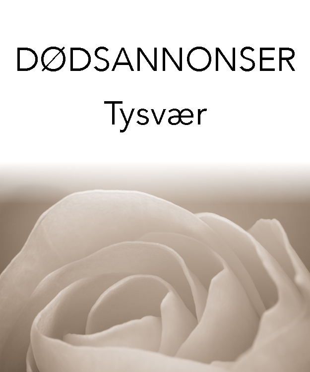 Tysvær Bygdeblad - Dødsannonser På Nett