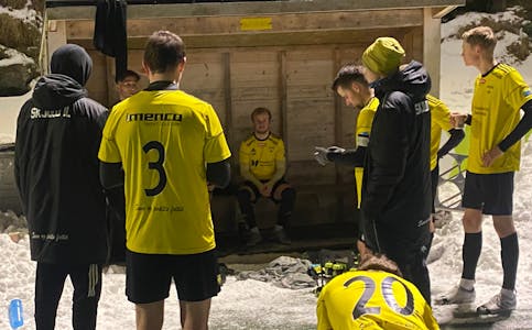 Skjold leder 3-0 til pause i en treningskamp mot Stegaberg. Foto: John Inge Ulvøy