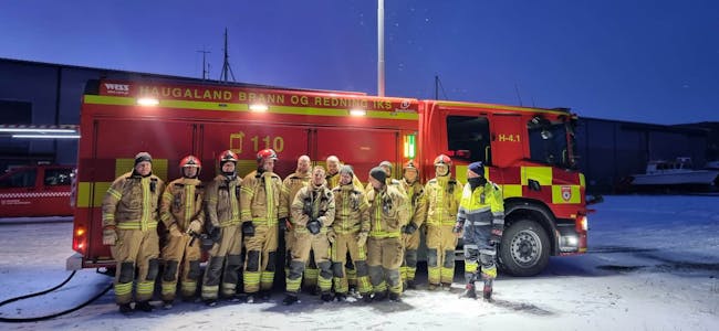 Bokn brannstasjon fikk torsdag sist uke ny mannskapsbil