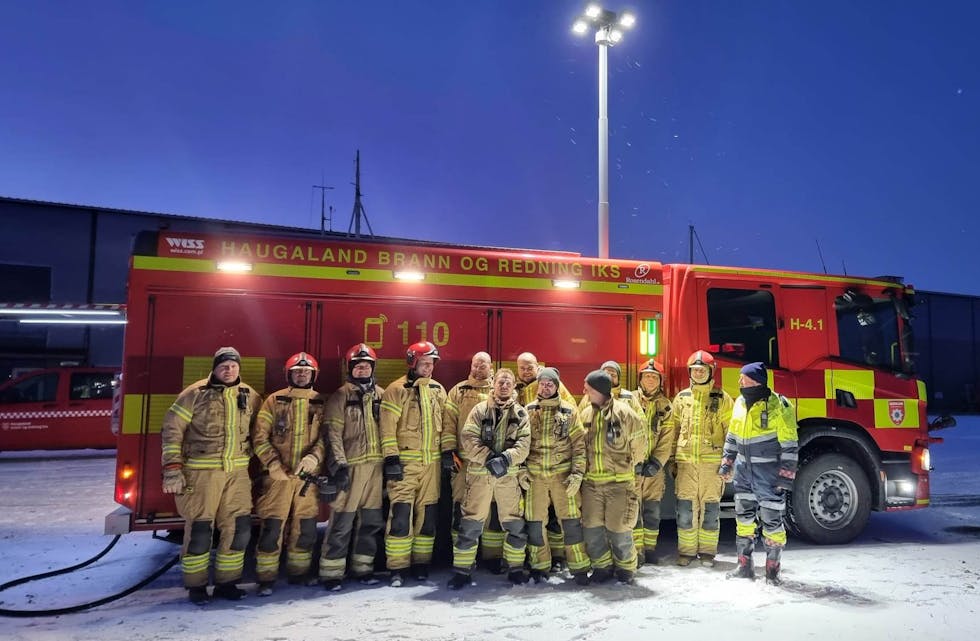 Bokn brannstasjon fikk torsdag sist uke ny mannskapsbil