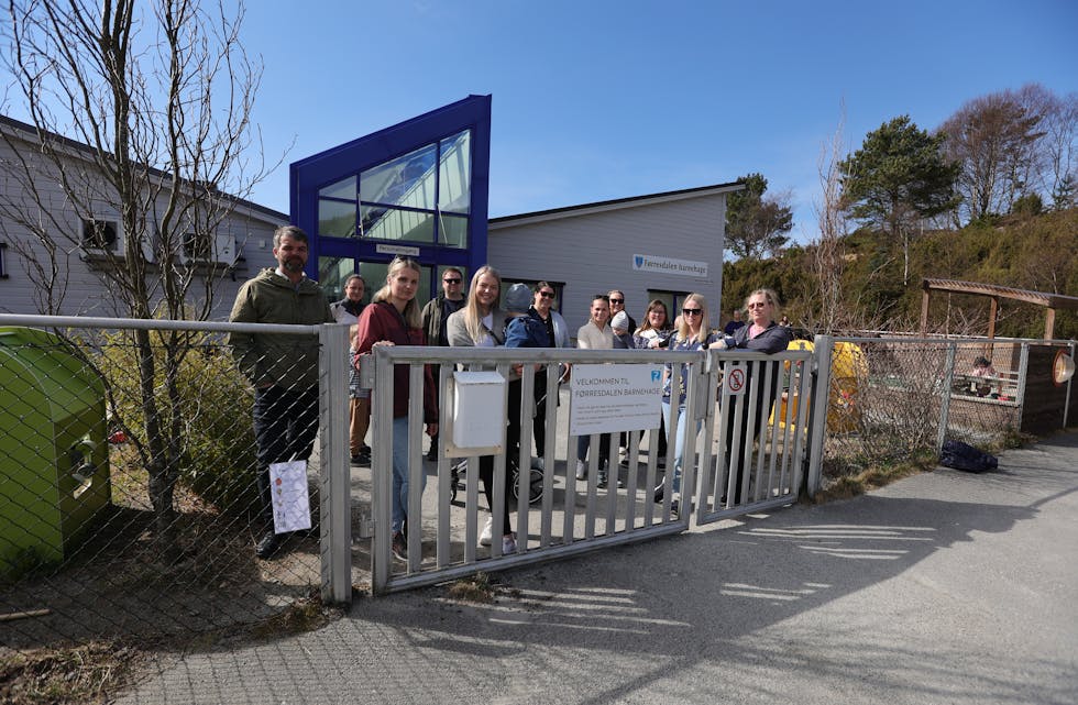 Det er ein frustrert gjeng som møter Bygdebladet ved barnehagen i Førresdalen. Dei meiner det tilbodet som ein kokk er med og gir i barnehagen er svært viktig både for liten og stor.