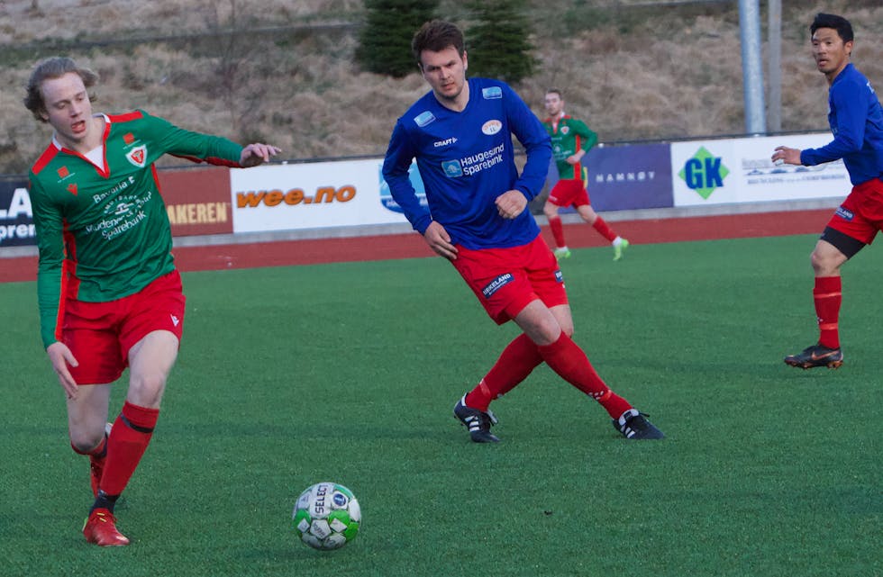 Thomas Stølsvik ble matchvinner i kampen mot Rubbestadneset. Arkivfoto: Alf-Einar Kvalavåg